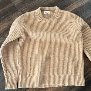 Taylor Stitch Beige Crewneck Sweater